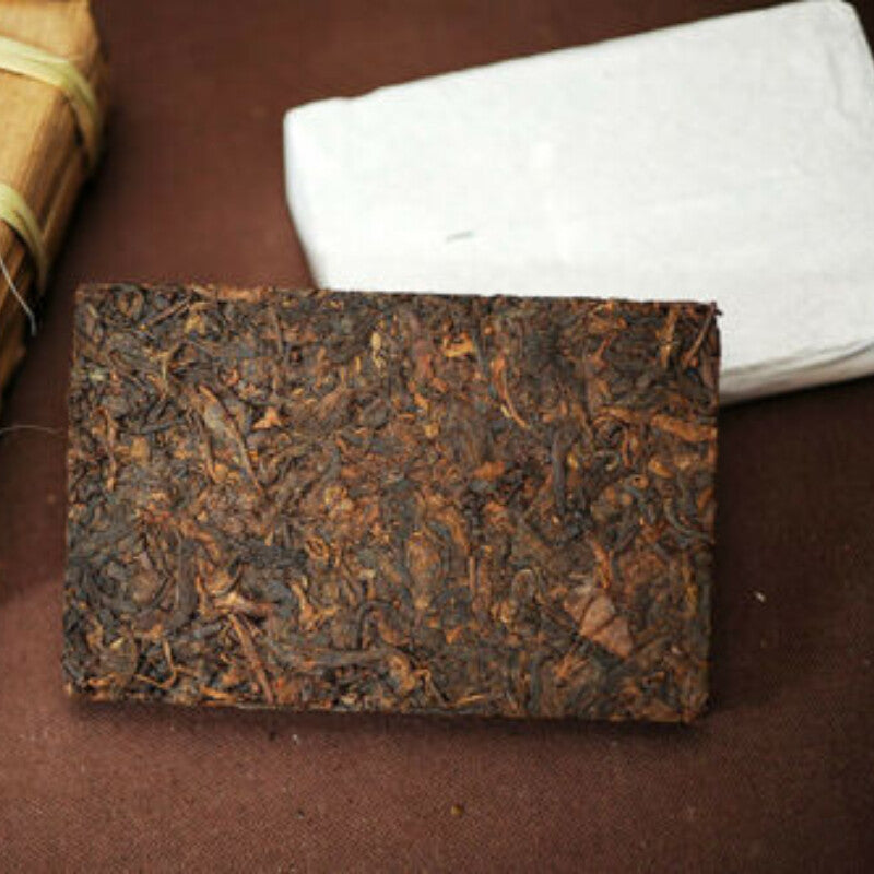 PU'ER TEA Lao Man E Pu-erh Tea Brick 500g Top Grade Ripe Puer Pu'er Shu Tea