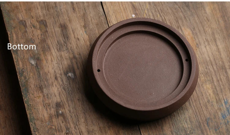 Chinese Teapot Base Clay Teapot Trivets Saucer For Teapot Coin Kung Fu Tea