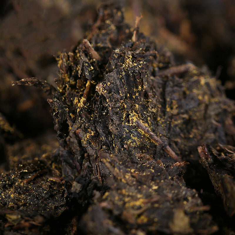 Baishaxi Dark Tea Fu Zhuan Organic Brick Tea China Anhua Black Tea Fu Cha 300g