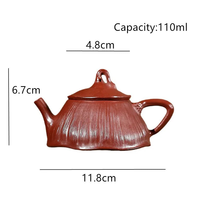 Chinese Yixing Handmade Zisha Teapot Small Capacity Infuser Tea Set Teaware