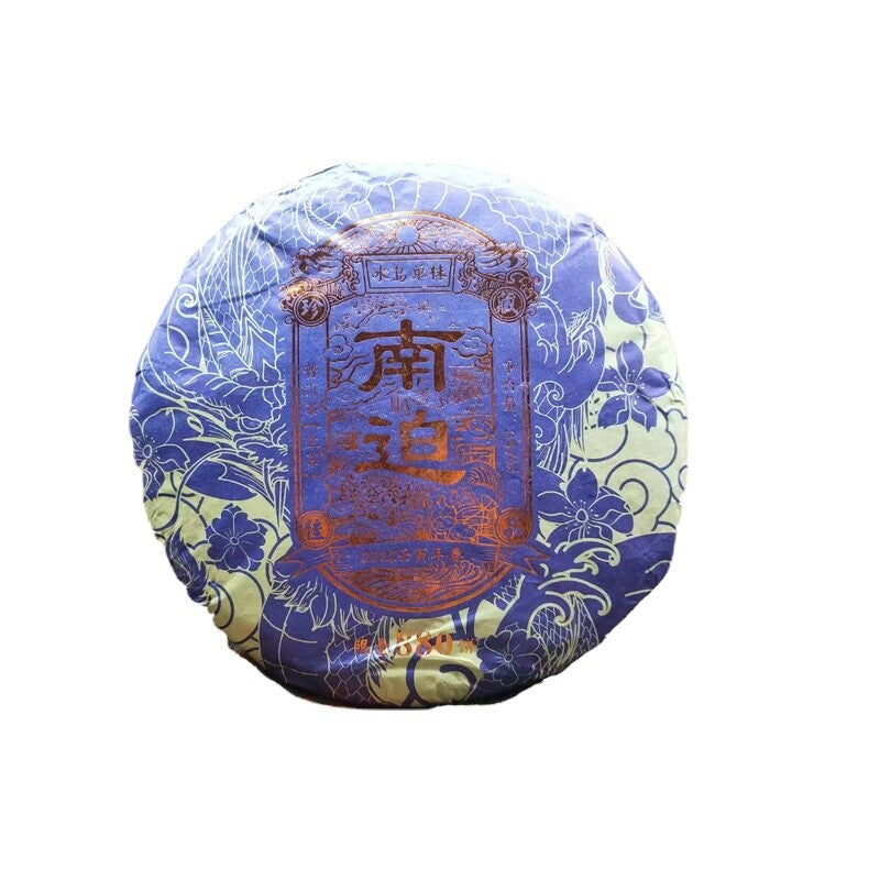357g Yunnan Pu'er Tea 2022 Nanjiao Ancient First Spring Pu'er Raw Tea Cake Tea