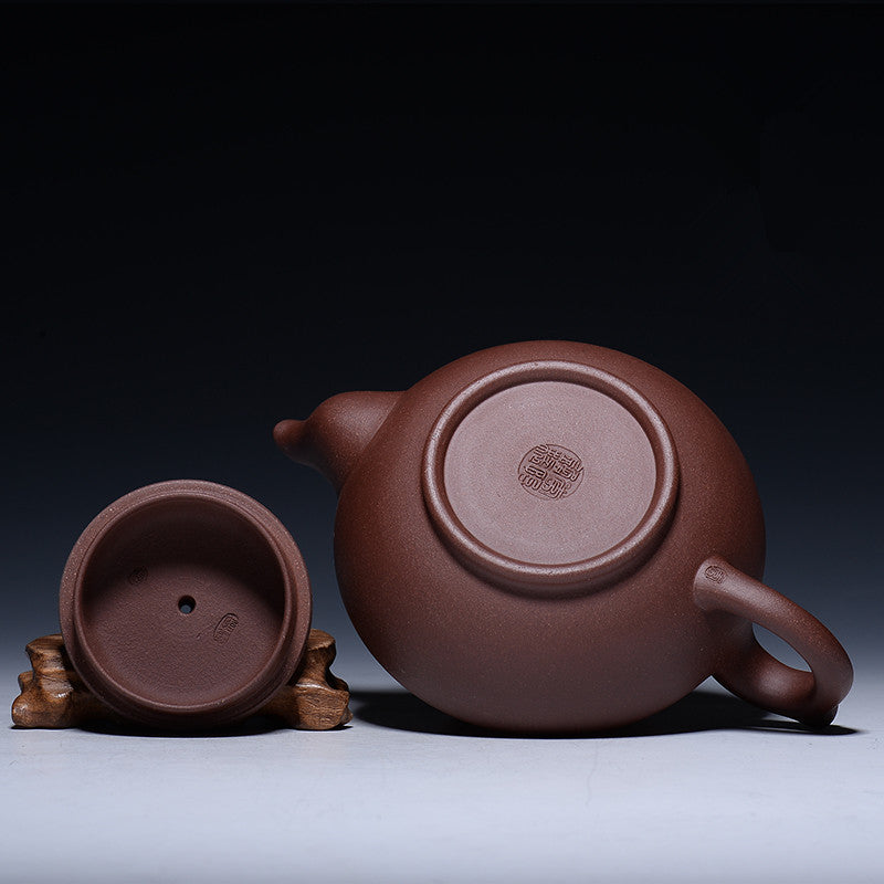 On Sales Tea Pot Marked Real Yixing Zisha Tea Pot Kettle 230ml Chinese Tea Pots