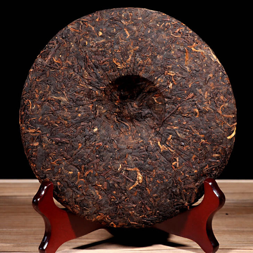 2019 CHINA TEA Brand Classic 7571 Pu-erh Tea Cake Pu'er Ripe Puer Zhongcha 357g