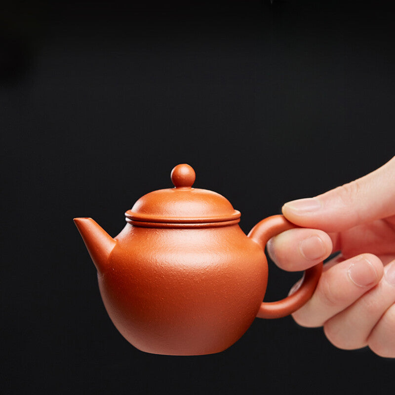 Tea Pot Kung Fu Tea Maker 100ml Delicate Cute Pure Handmade Purple Clay Teapot