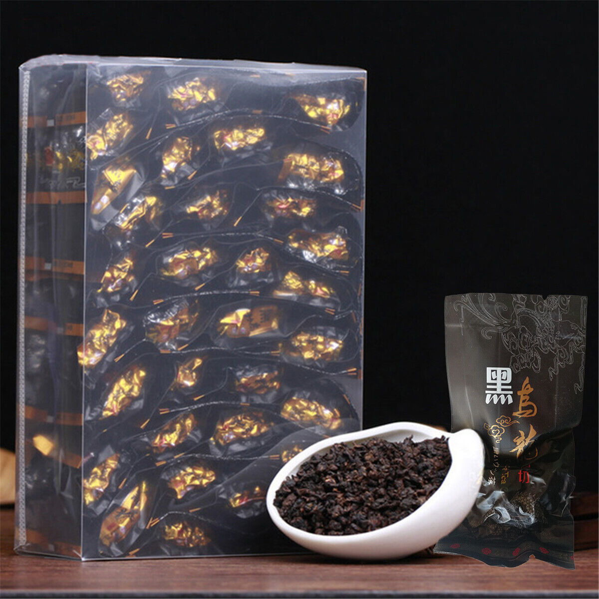 250g Oolong Tea Black Tieguanyin Tea Bagged Losing Weight Tea Organic Anxi Tea
