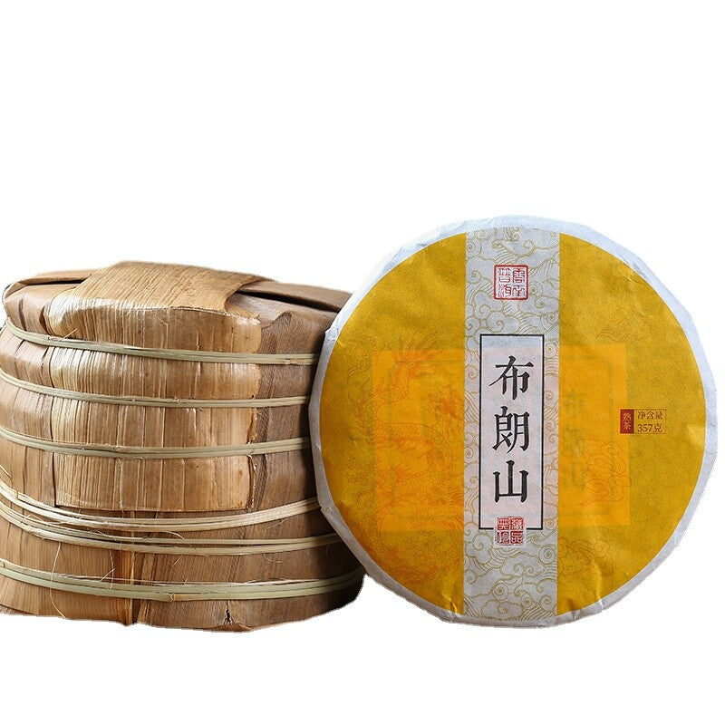 357g Yunnan Puerh Tea Brown Mountain Big Tree Fermented Spring Tea Cake Tea