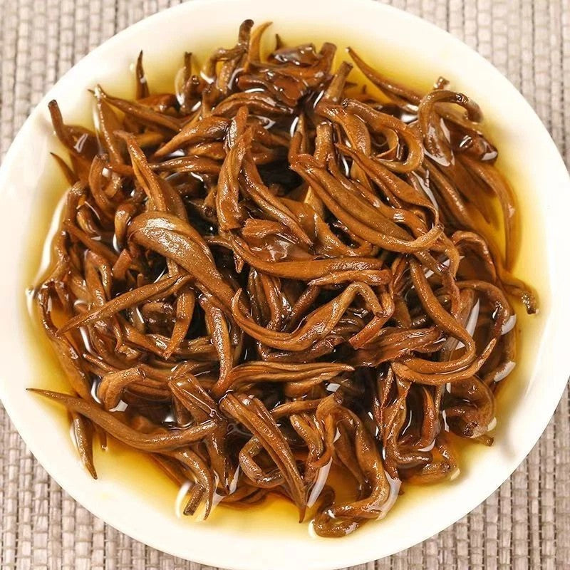 1000g Yunnan golden snail black Tea Bi Luo Chun tea,Dian Hong JinSi Snail tea