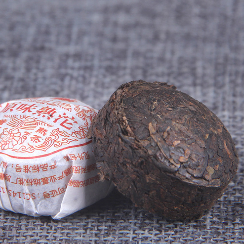 Mini Small Tuo Original Mellow Tea 500g/1.1LB Menghai Pu-erh Tea Ripe Tea