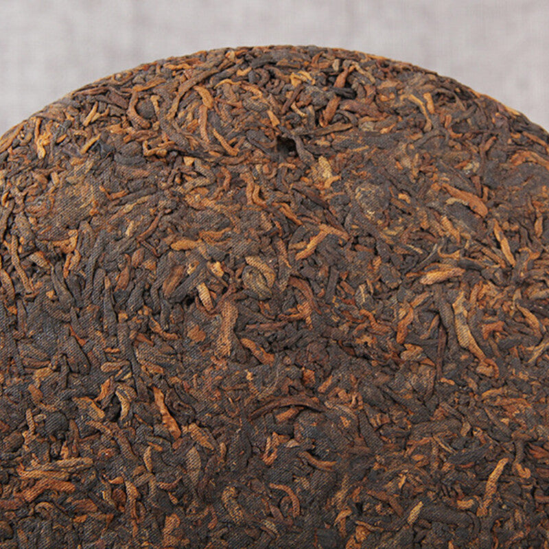 Jing Mai Chun Xiang Ripe Tea Jingmai Ancient Tree Tea Yunnan Big-leaf Tea 357g