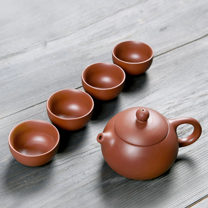 Travelling Tea Set Portable Bag Yixing Zisha Teaset Tea Plate Reservoir Tea Tray