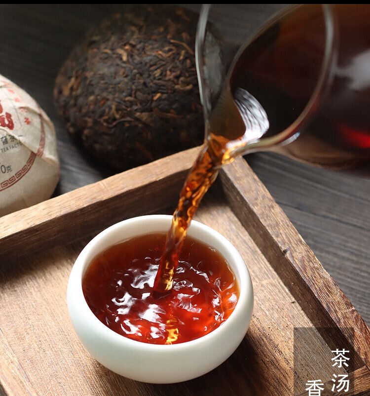 YunNan LinChang BingDao Ancient tree Pu 'er tuo tea cooked puerh tea Ripe tea