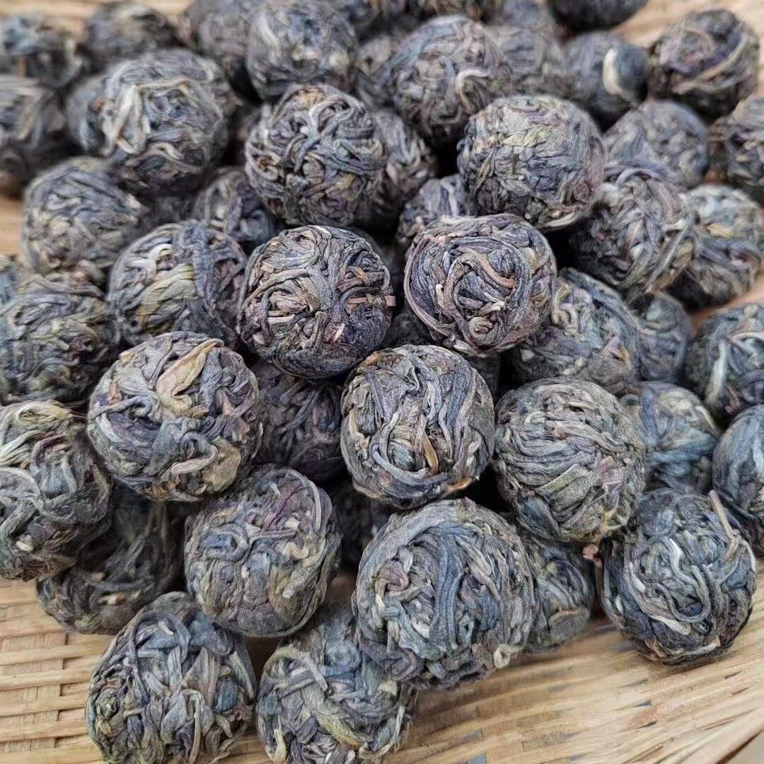 Longzhu Puerh Tea Mint Hetang Pu-erh Tea Raw Tea 500g 7g/pcTea Pu-erh Tea