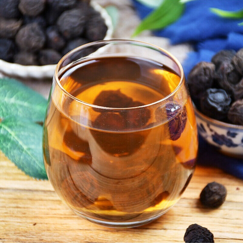 300g Health Care Chinese Dried Ebony Tea Organic Herbal Tea Wu Mei Gan Herbs Tea
