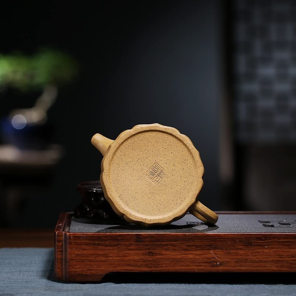 240ml Yixing Purple Clay Teapot Kung Fu Tea Set Tea Ceremony Kettle Decor