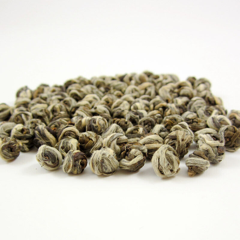 Jasmine Pearls Loose leaf Green Tea Dragon Tears Quality flavoured tea