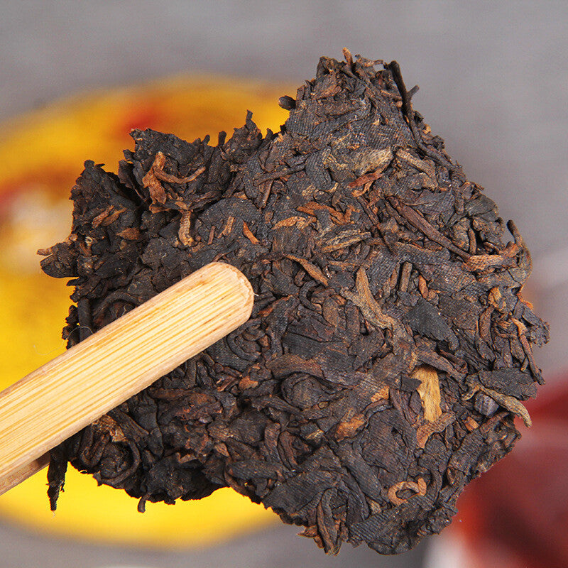 357g Puer Tea Golden Bud Shu Puerh Tea Top Premium Menghai Scent of Time Ripe