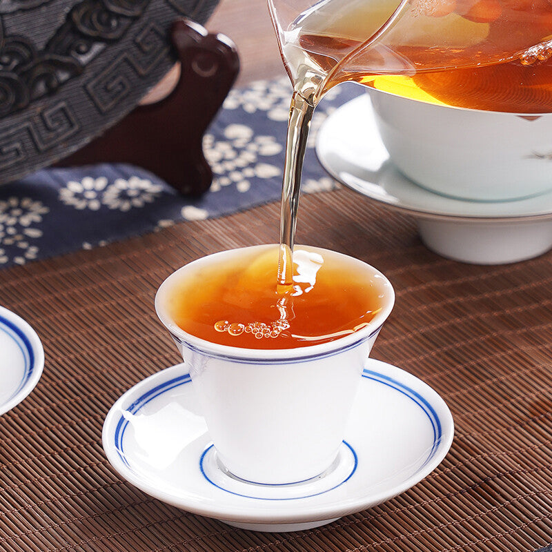 Dragon & Phenix Wuyi Da Hong Pao Tea Cake Big Red Robe Tea Oolong Tea 500g