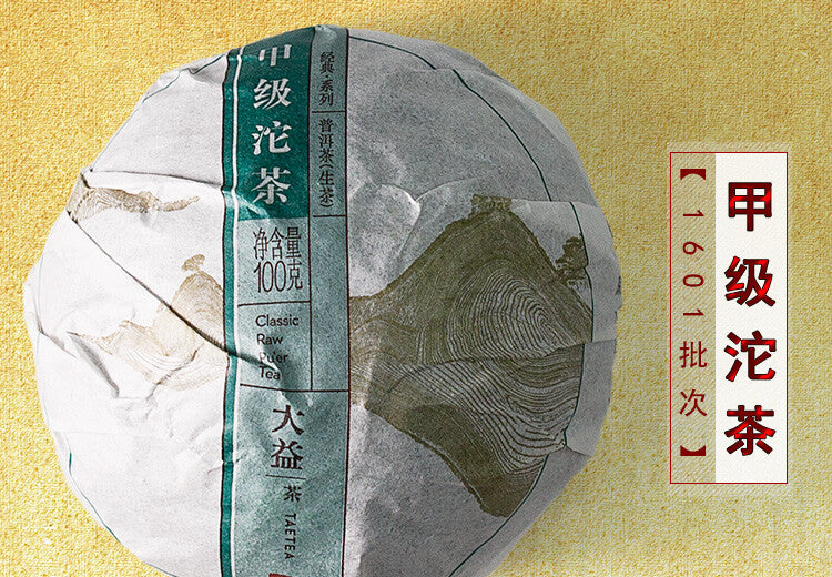 2016 TAETEA Classic Raw Pu'er Tea JIA JI TUO CHA Dayi Tea Raw Puer Puerh 500g