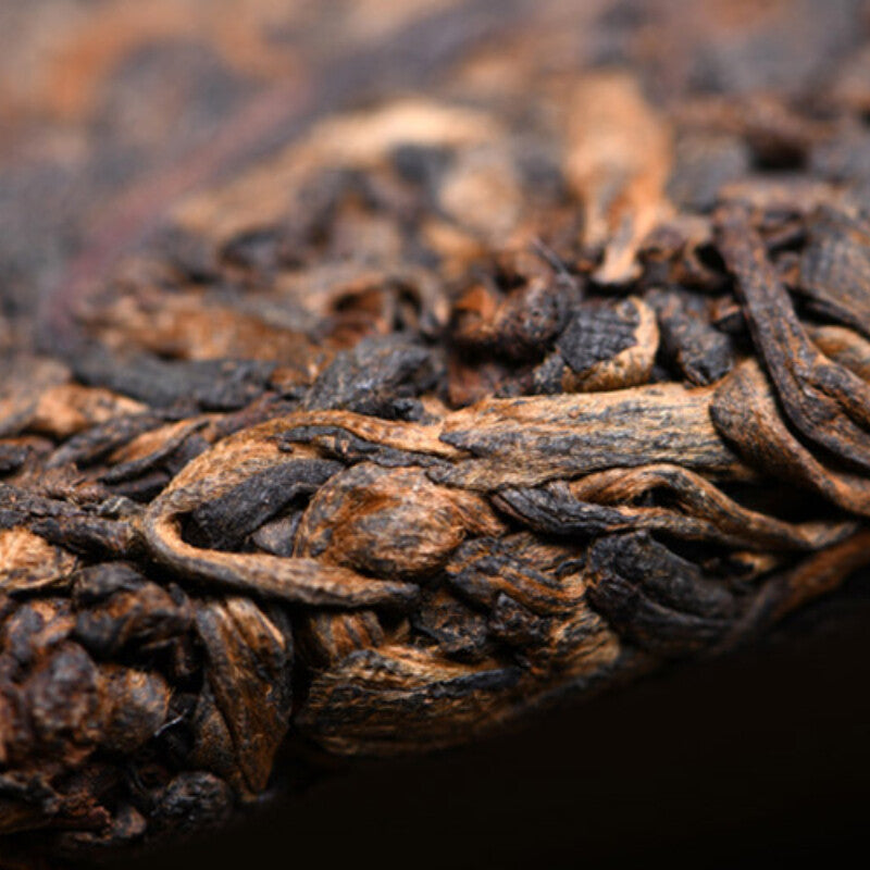 500g Deep Mountain Ripe Puerh Tea LaoTongZhi Top Haiwan Shen Shan Lao Shu Puer
