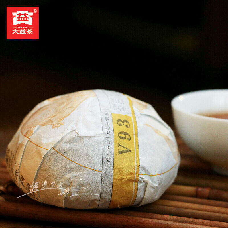 2015 Year TAETEA V93 Puer Shu Tea Dayi PuErh Tea 500g Classic Ripe Pu'er Tea