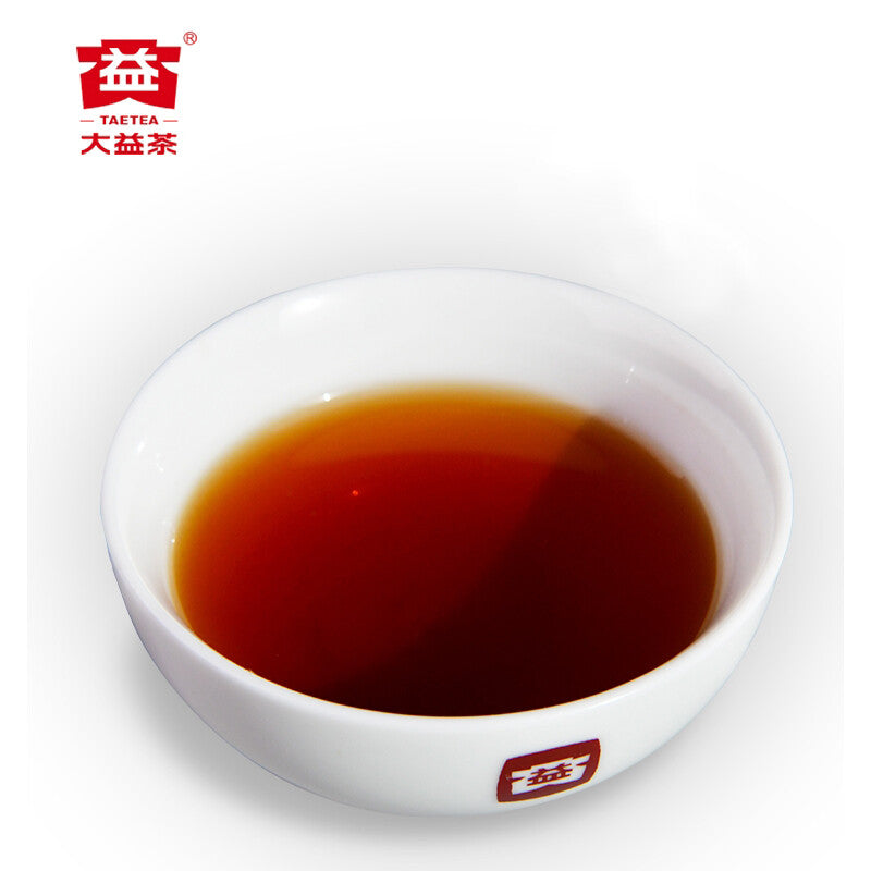 Source of Puer Menghai Dayi Pu'er Tea Cake 2015 357g Ripe Pu-erh Shu Classic