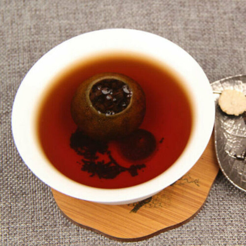 100g/box Ripe Puer Tea Chinese XinHui "Chen Pi" Tangerine Peel "Gong Ting