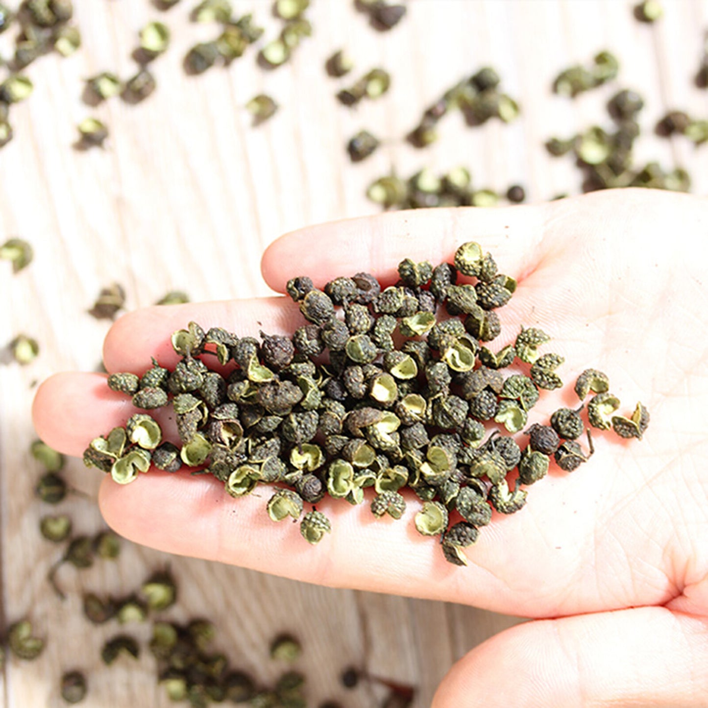 250g Organic Sichuan Green Pepper Huajiao Health Herbs for Cooking Dried Pepper