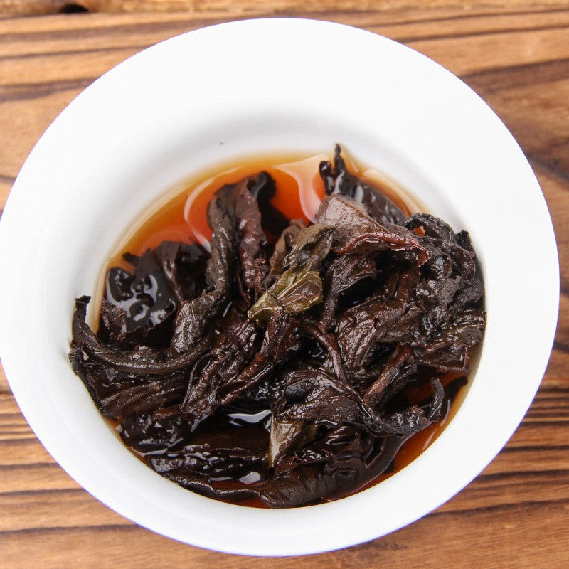 500g Yunnan Pu'er Tea Ripe Tea Large Leaf Pu Erh Tea Ancient Tree Tea Bulk