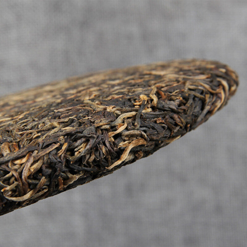 400g Natural Menghai Qizi Raw Pu'er Tea Cake Green Tea Big Leaf Pu-erh Tea