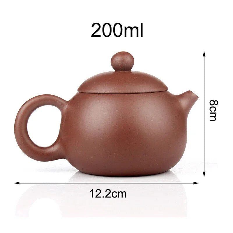 200ml Yixing Teapot Clay Teapot Purple Clay Kettle Chinese Zisha Kungfu Tea Pot