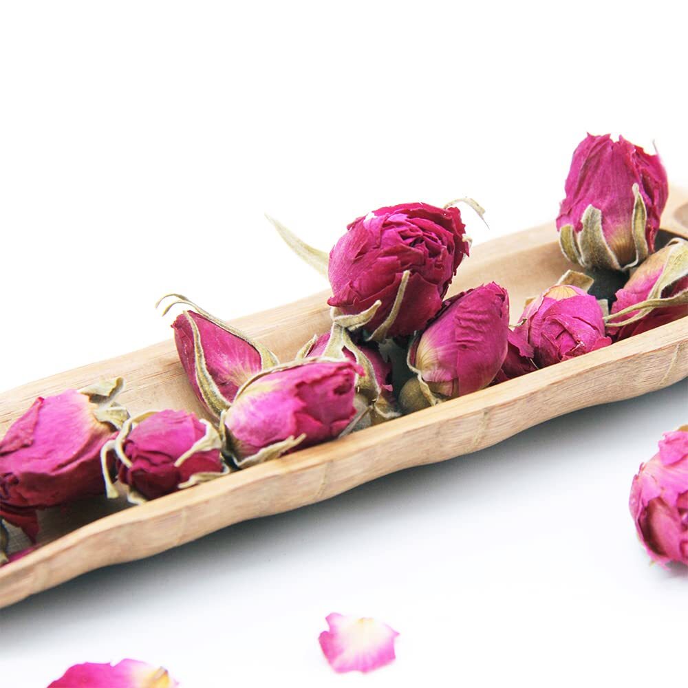 Dried Rose Buds Tea Natural Rose Herbal Tea Loose Leaf Rose Flower Tea1.75oz/50g