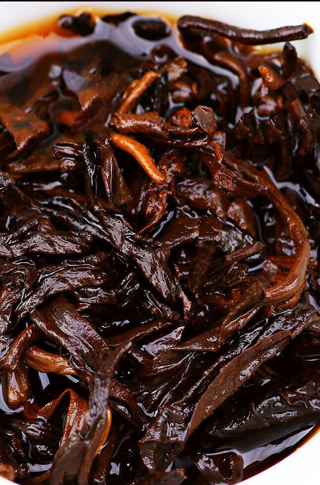 Old Tea Pu'er Mature Tea Spring Pu'er Tea Brick Cooking Yiwu Pu'er City Pu'er Tea-