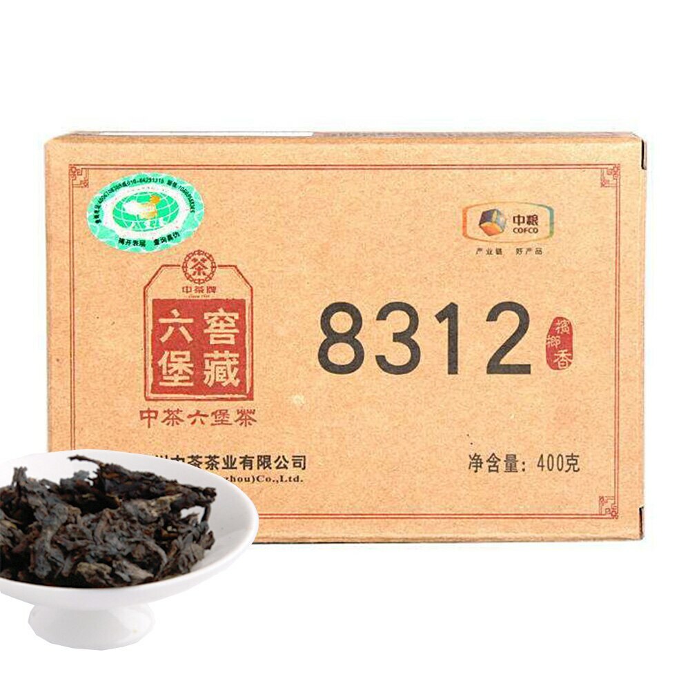 400g Hey Cha Liu Bao Zhong Cha Dark Tea Chinese Tea Brick 8312 Liupao Tea