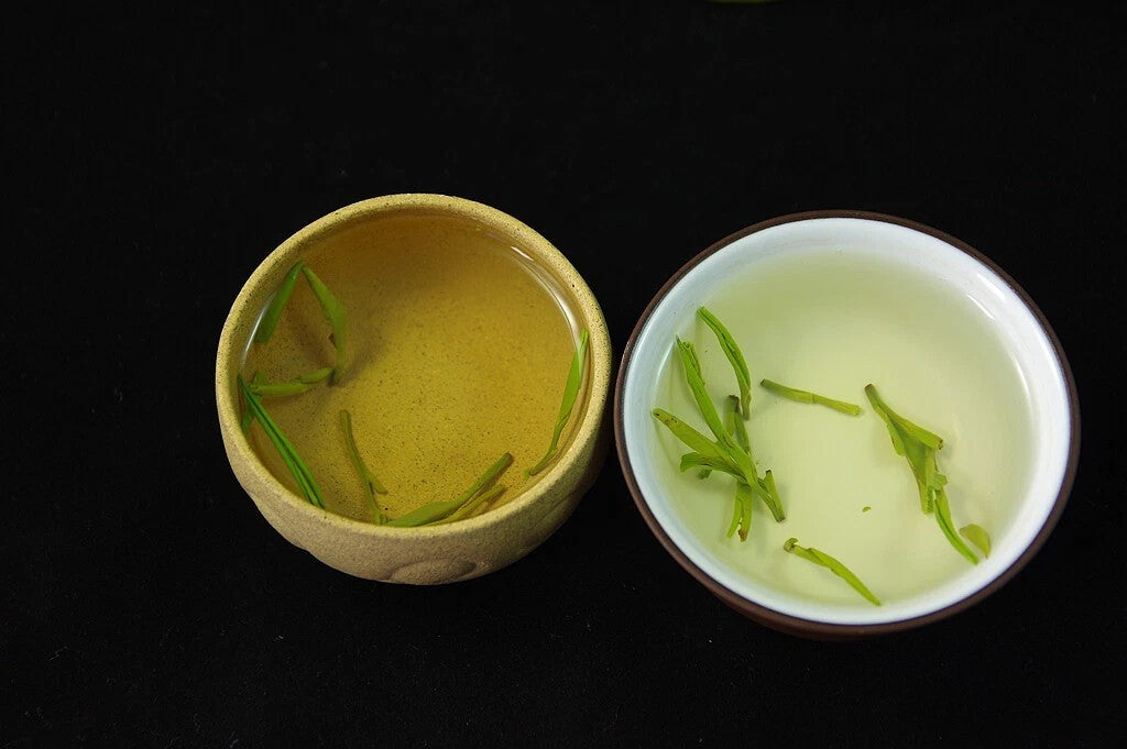 Zhu Ye Qing tea Organic Sichuan Emei Green Cha Bamboo Loose Leaf Grüner tee
