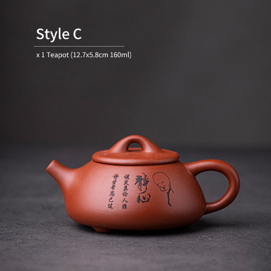 Purple Clay Ceramic Teapots Tea Pot from Yixing