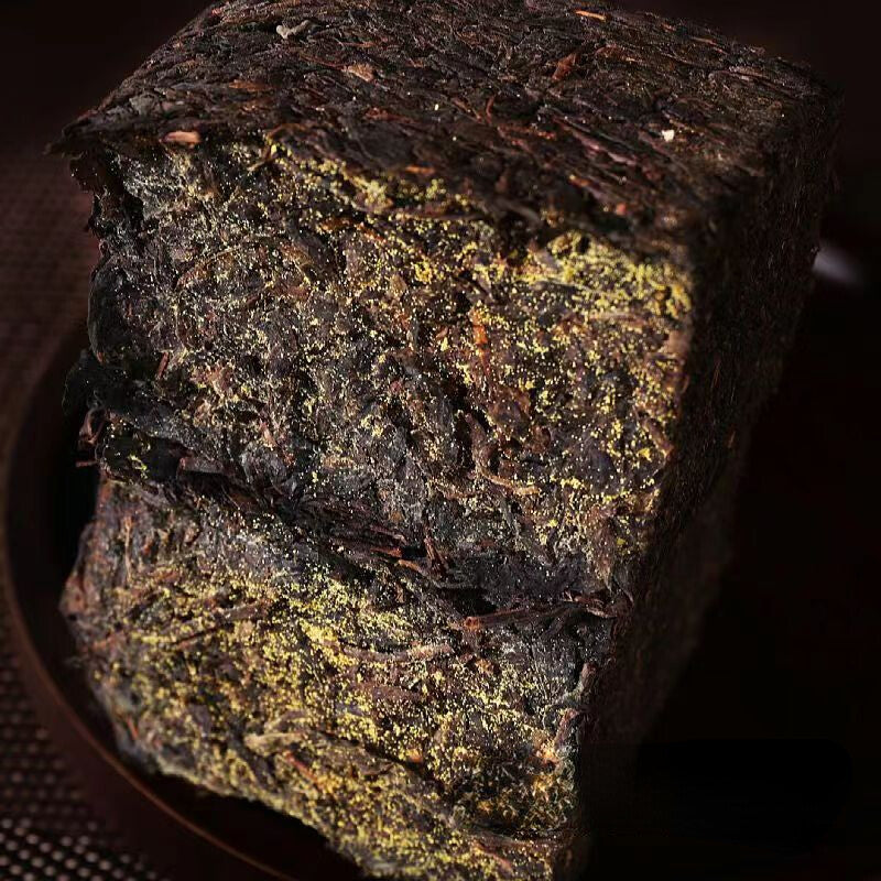 200g Anhua Dark Tea Brick Fuzhuan Black Tea Organic Dark Tea Chinese Tea Benefit
