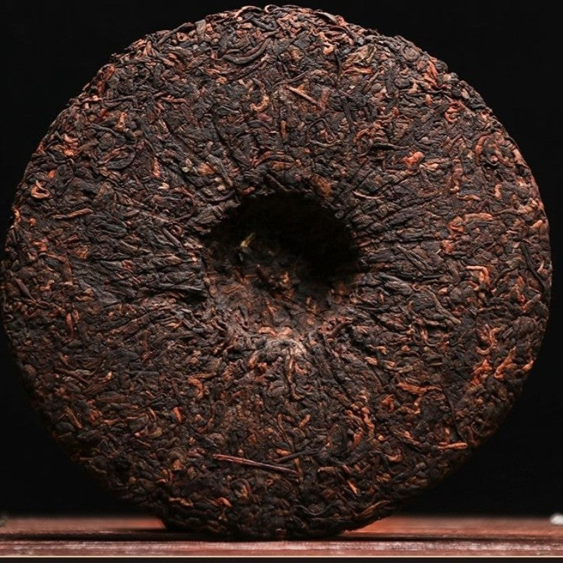 357g Pu'er Tea Ripe Tea Cake Spring Tea Ancient Tree Tea Yunnan Menghai Tea