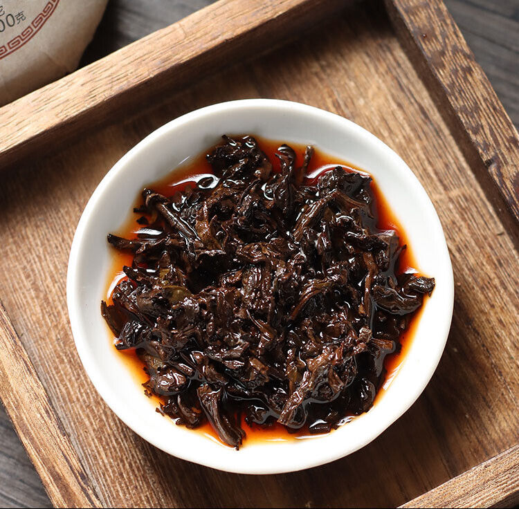YunNan LinChang BingDao Ancient tree Pu 'er tea cooked puerh tea Ripe tea