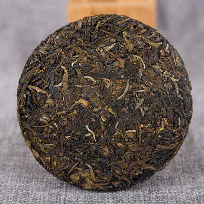 Cake Natural Spring Tea Lao Man'e Healthy Drinks Yunnan Tea 100g*3 Tea