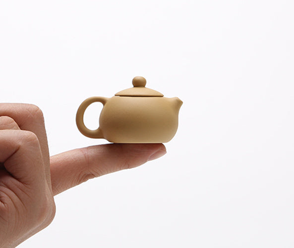 Mini Tea Pot Duan Clay Yixing Zisha Tea Pot Decoration Tea Pet Tea Play Small