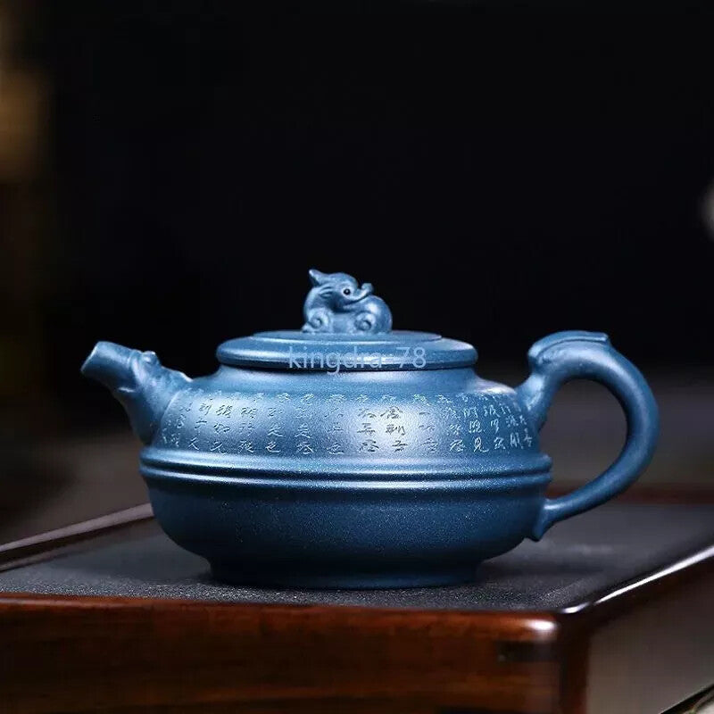 340ml Purple Clay Teapots Ball Hole Filter Xishi Tea Pot Yixing Teapot Handmade