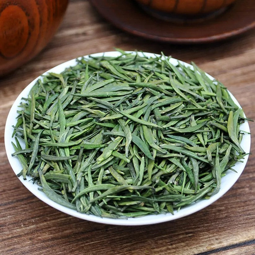 1000g High Mount Chinese Green Tea QUE SHE Loose Leaf Sparrow Tongue Tea