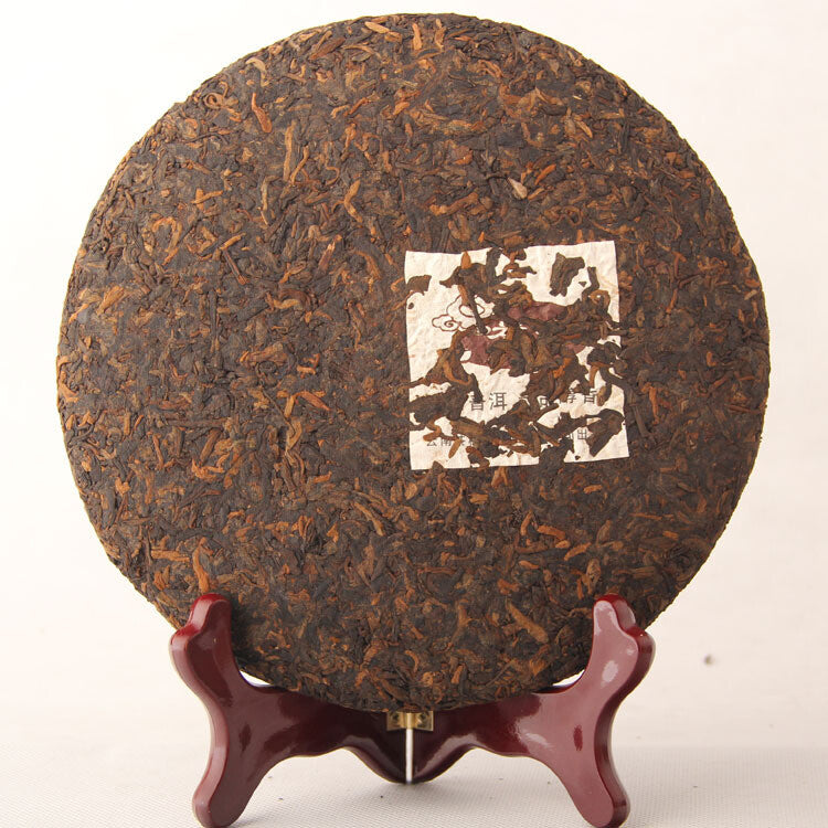 Chinese Menghai Qi Zi Pu-erh tea Early Spring RipeTea 357g Black Tea Cake Tea