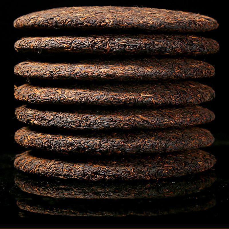 357g Yunnan Pu Erh Tea Puer Ripe Tea Cake Spring Cooked Black Tea Health Care