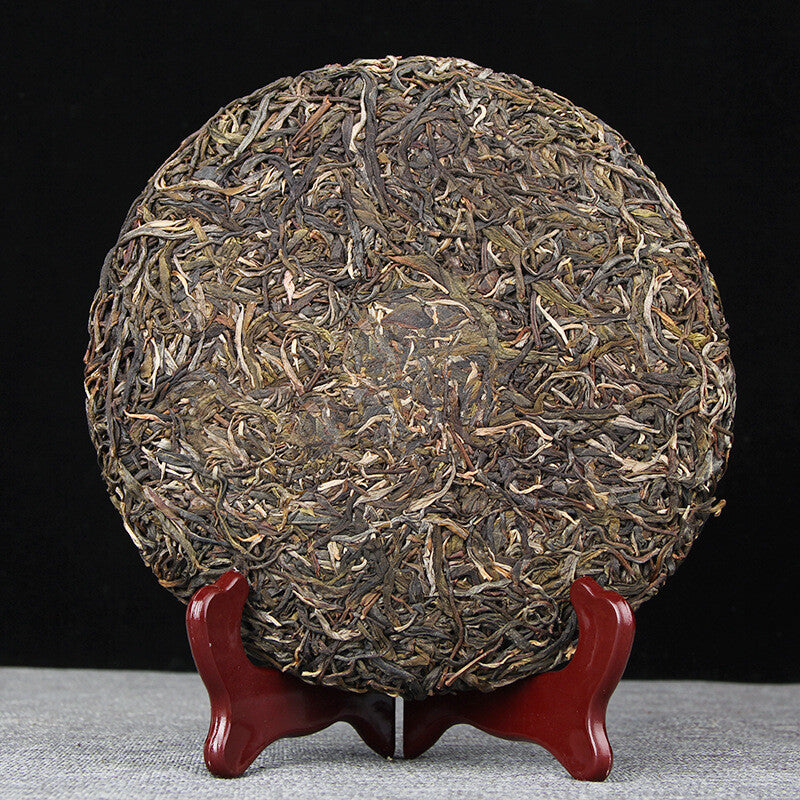 Manzhuan Pu'er Tea Raw Tea 357g Ancient Tree Famous Tea Yunnan Qizi Tea Cake