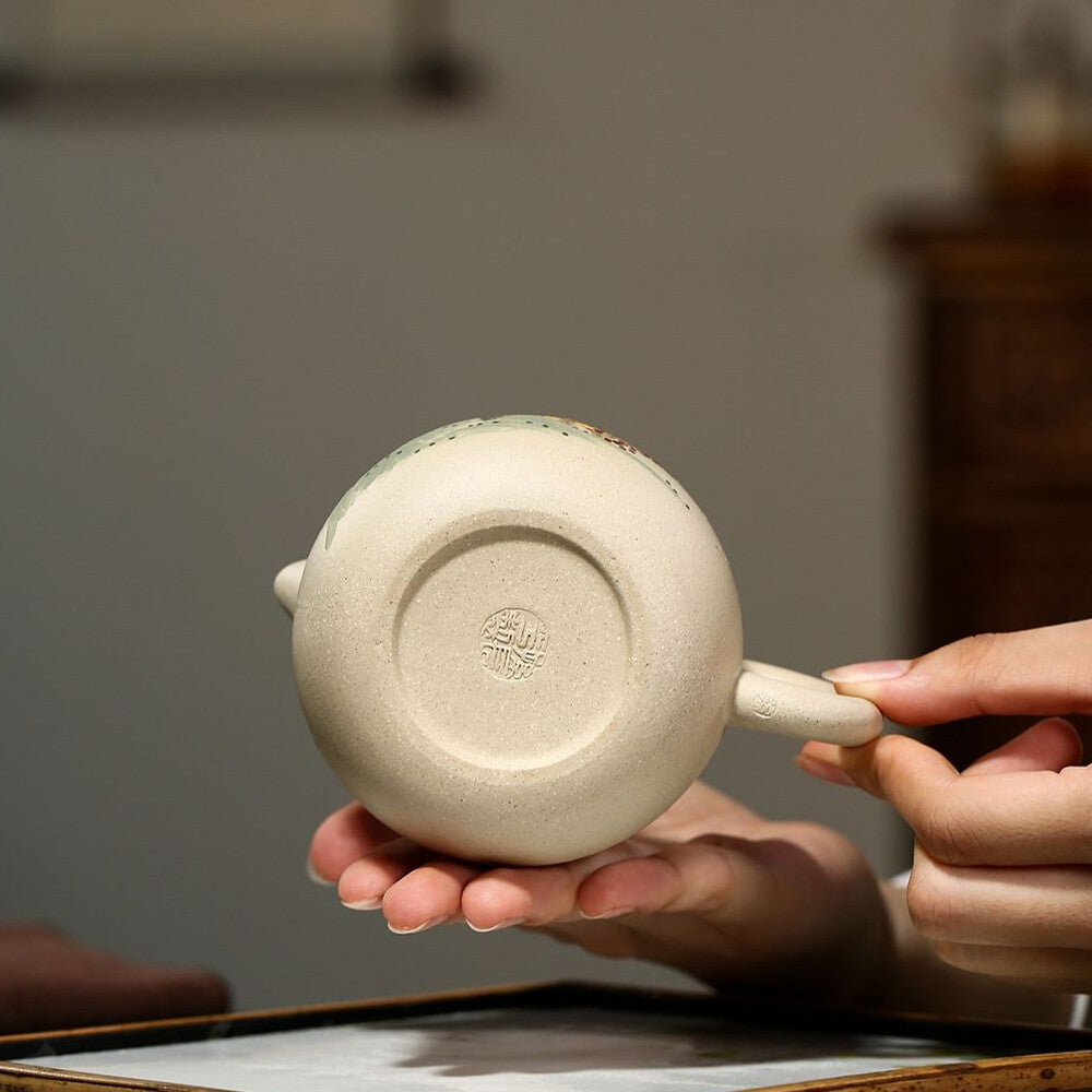 Chinese Egg Shape Real Yixing Zisha Tea Pot Tea Pot