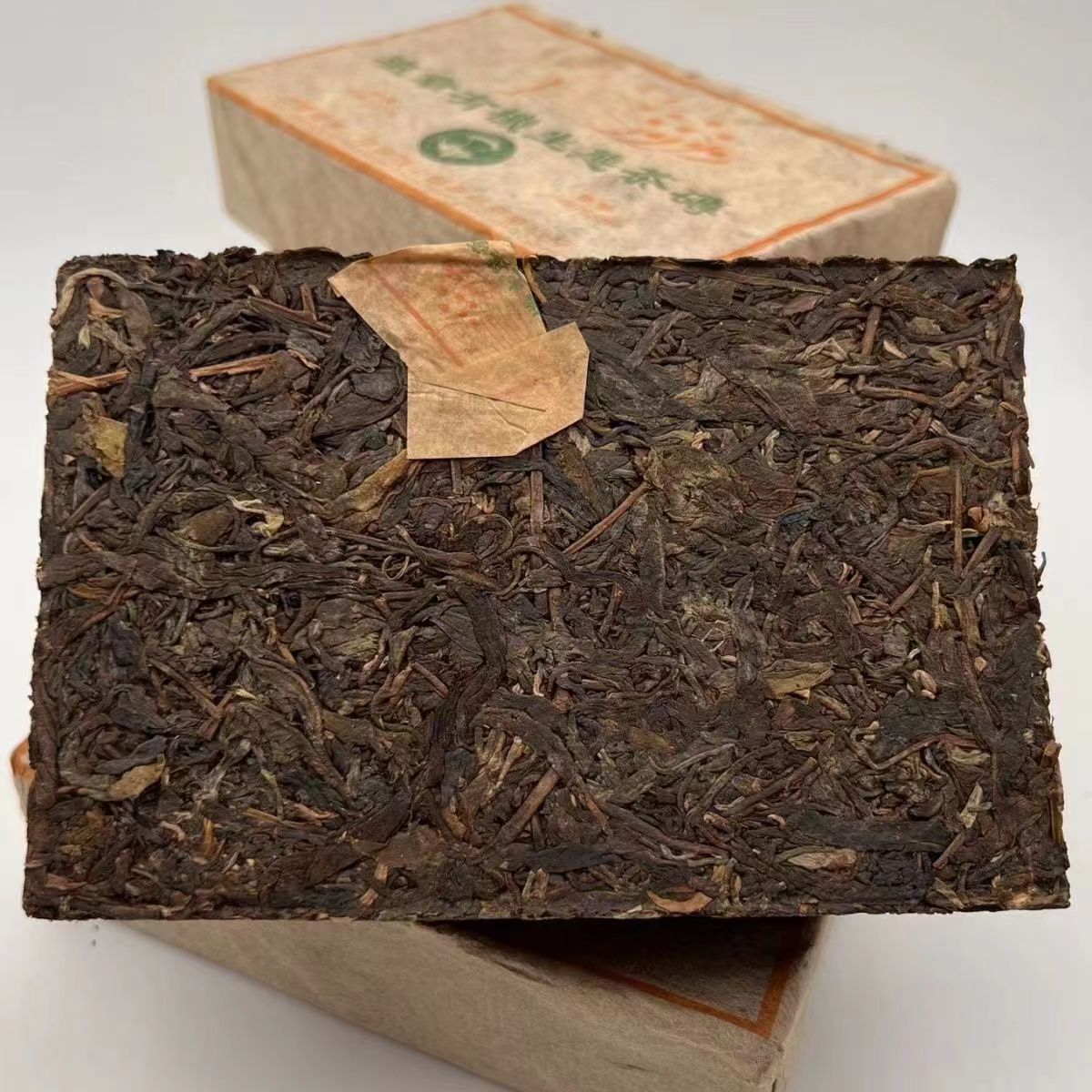 2003Yunnan Pu'er Tea Banzhang Spring Puer Raw Tea Brick Old Puerh Tea 500g