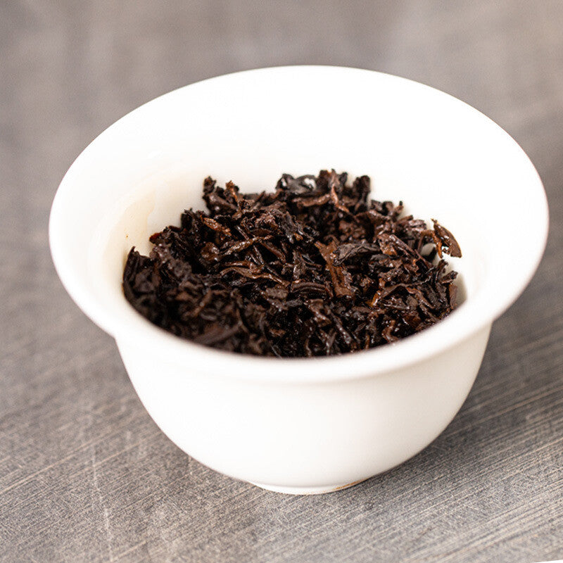 Pu'er Tea Ripe Tea Menghai Ripe Tea Seven Cakes 357g Puerh Ripe Tea