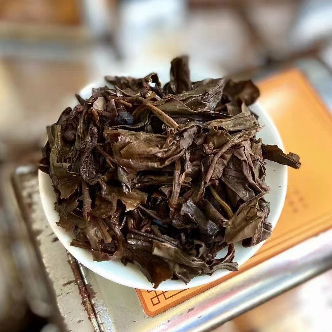 1997 Yunnan Old Pu-erh Tea Shen Aged Puerh Tea Loose Leaf Pu'er Raw Tea 150g