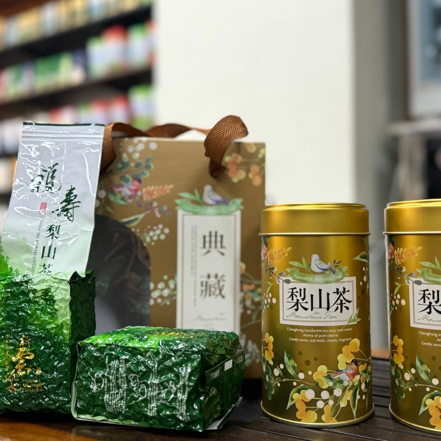 Taiwan unique tea,Chin-Shin-Oolong tea,Lishan Cuifeng Tea,150g*2